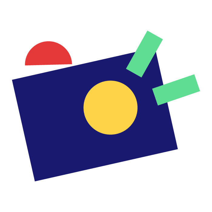 Dessin représentant un appareil photo