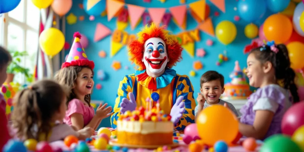 L’animation clown pour un anniversaire inoubliable : idées et conseils