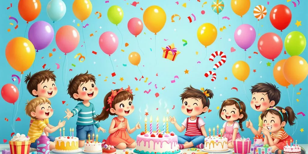 Dans quels pays fête-t-on le plus des fêtes d’anniversaire pour enfants?