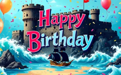 Créez une carte anniversaire Fort Boyard unique pour une fête inoubliable