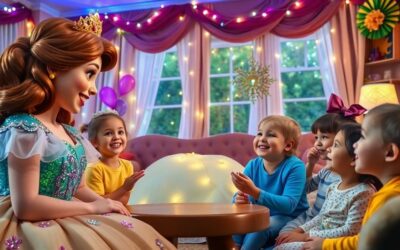 Vivez un événement magique avec une princesse à domicile : une expérience inoubliable pour vos enfants