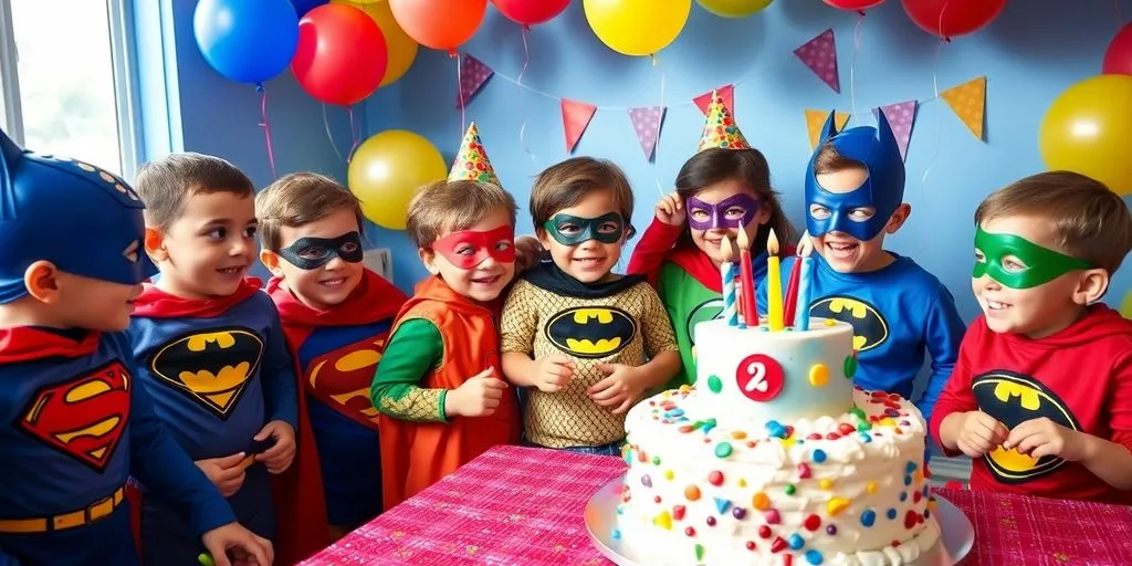 Activité anniversaire super héros : 10 idées créatives pour émerveiller vos enfants