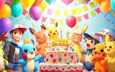 Célébrez un Anniversaire Pokémon Animation Inoubliable en 2024!