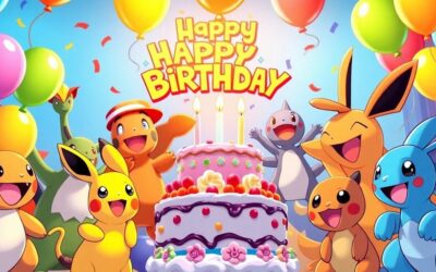 Célébrez l’animation Pokémon pour un anniversaire inoubliable en 2024