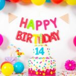 Fête d'anniversaire pour un enfant d'un an.